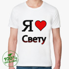 Мужская футболка органик