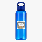 Прозрачная спортивная бутылка