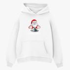 Толстовка худи оверсайз