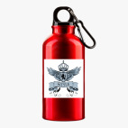 Металлическая бутылка 400 мл UV-DTF