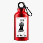 Металлическая бутылка 400 мл UV-DTF