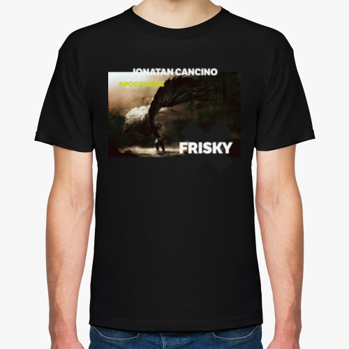 Футболка с принтом FRISKY Radio Jonatan Cancino APOCALIPSIS
