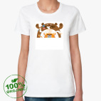 Женская футболка органик