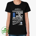 Женская футболка органик