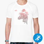 Мужская спортивная футболка