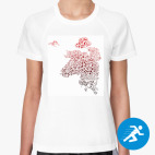 Женская спортивная футболка