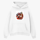 Толстовка худи оверсайз