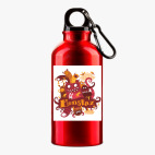 Металлическая бутылка 400 мл UV-DTF