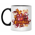 Кружка двухцветная