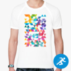 Мужская спортивная футболка