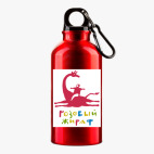 Металлическая бутылка 400 мл UV-DTF