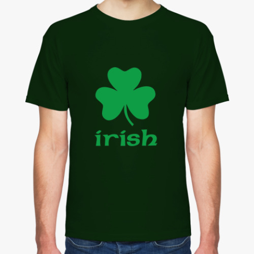 Футболка с принтом Irish