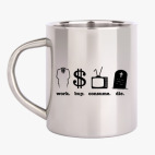 Кружка металлическая