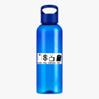 Прозрачная спортивная бутылка