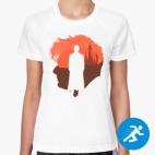 Женская спортивная футболка