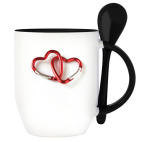 Кружка с ложкой