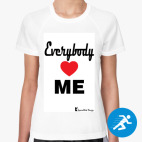 Женская спортивная футболка