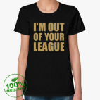 Женская футболка органик