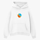 Толстовка худи оверсайз