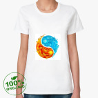 Женская футболка органик