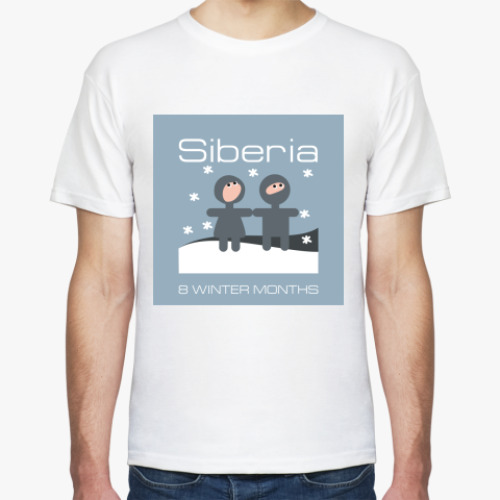 Футболка с принтом Siberia Long-Winter T-Shirt