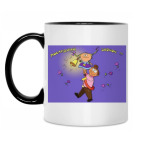 Кружка двухцветная