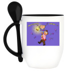 Кружка с ложкой