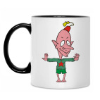 Кружка двухцветная