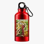 Металлическая бутылка 400 мл UV-DTF