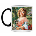 Кружка двухцветная