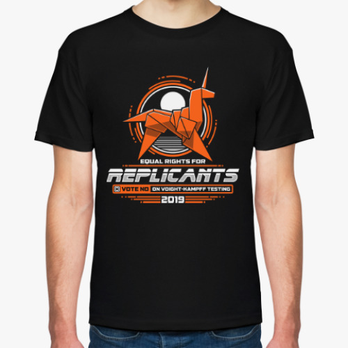 Футболка с принтом Бегущий по лезвию