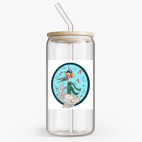 Банка с бамбуковой крышкой