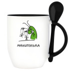 Кружка с ложкой