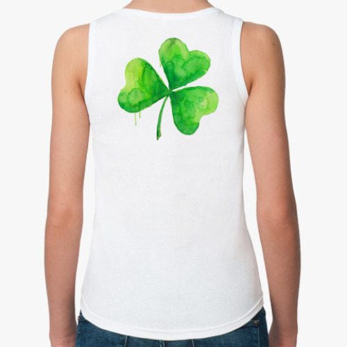 Женская майка с принтом I love Ireland