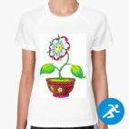 Женская спортивная футболка