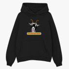 Толстовка худи оверсайз