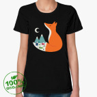 Женская футболка органик