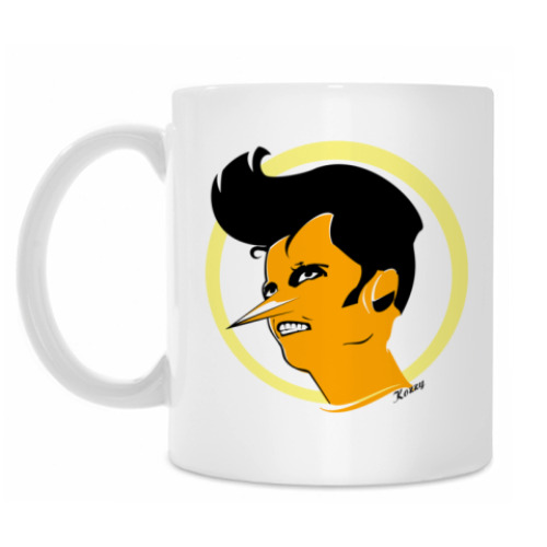 Кружка с принтом Boo!