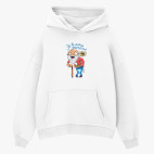 Толстовка худи оверсайз