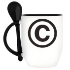 Кружка с ложкой