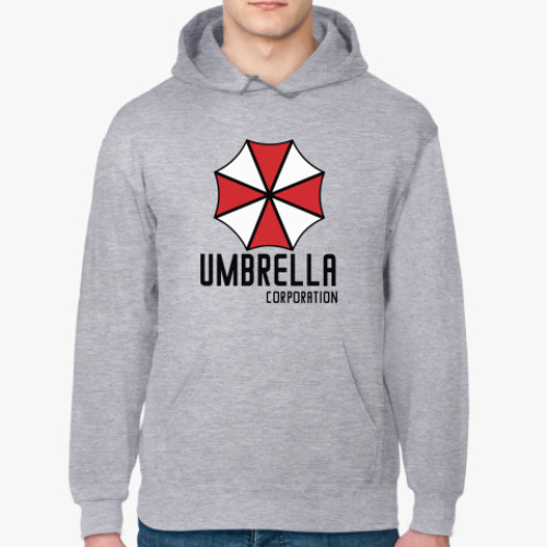 Толстовка худи с принтом Umbrella corporation