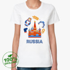 Женская футболка органик