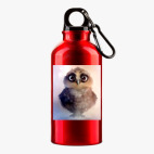 Металлическая бутылка 400 мл UV-DTF