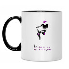 Кружка двухцветная