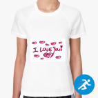 Женская спортивная футболка