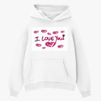 Толстовка худи оверсайз