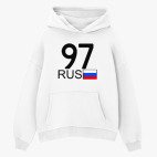 Толстовка худи оверсайз