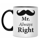 Кружка двухцветная