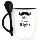 Кружка с ложкой