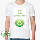 Мужская футболка органик